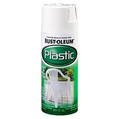 LOWEST PRICE Rust-Oleum Specialty Plastic Spray Paint 12oz (White) RustOleum