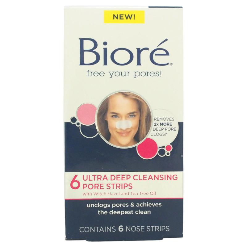 Buy Biore Ultra Deep Cleansing Pore Strips - 6 Pc Pore Strips Singapore