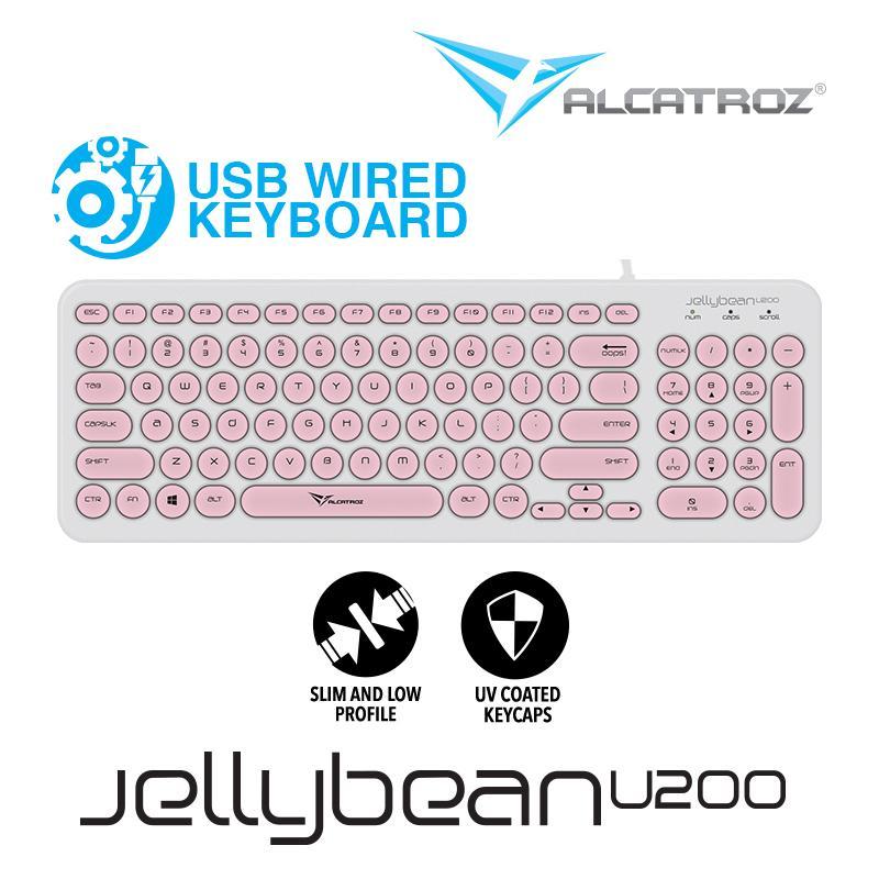 Alcatroz USB Wired keyboard JellyBean U200 Singapore