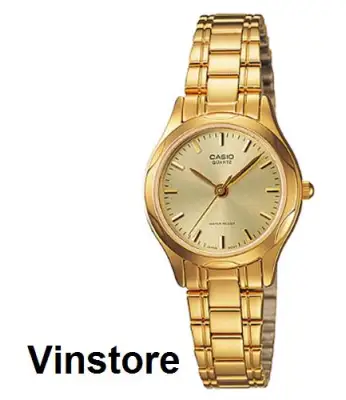 [Vinstore] Casio Gold Tone Stainless Steel Analog Quartz Women Watch LTP-1275G-9A LTP-1275G-9 LTP1275G-9A LTP1275G-9 LTP-1275G-9ADF