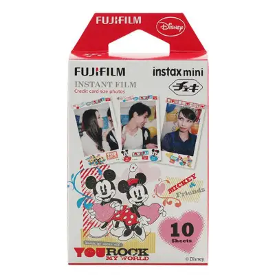 Fujifilm Instax Mini Film Mickey and Friends "You Rock My World" - 10 sheets