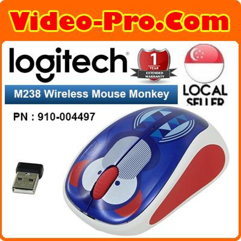 Logitech M238 Colorful Play Collection Wireless Mouse Monkey (910-004497)