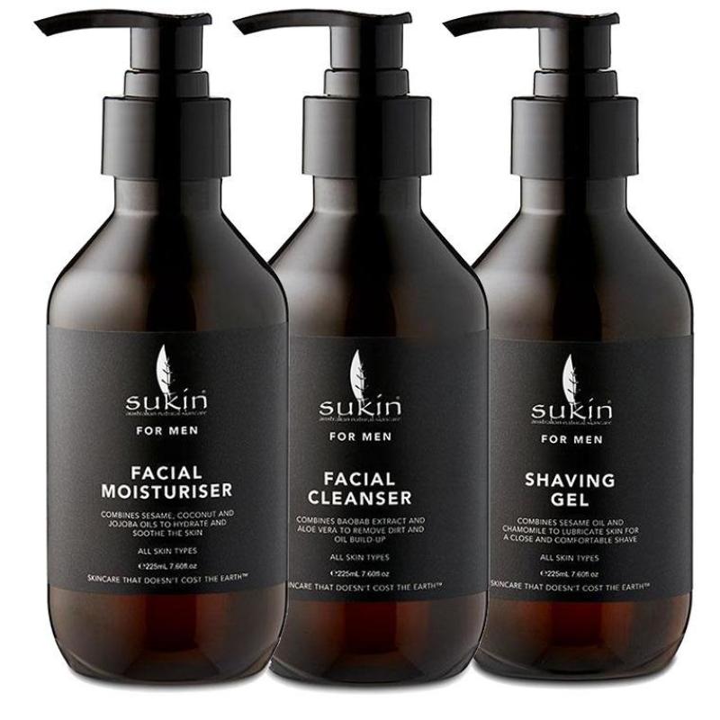 Buy Sukin for Men Ultimate 3 Piece Face Kit (3 x 225mL) Singapore