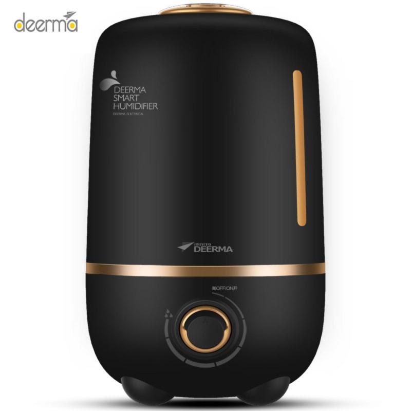 Deerma Air Humidifier Quite Diffuser for Home Office with 4L Capacity-Black - intl Singapore