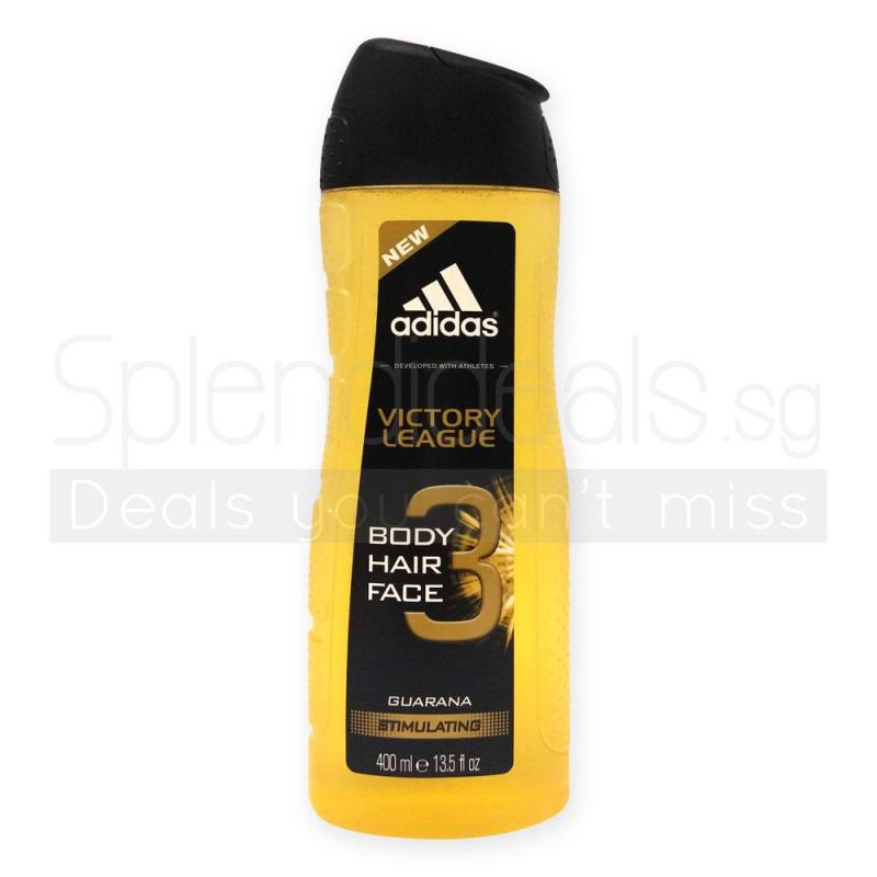 Buy (Pack of 3) ADIDAS Shower Gel - Victory League 3 in 1 Shower Gel 400ml - 8380 Singapore