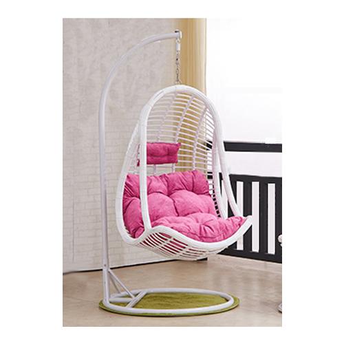 JIJI Akira Swing Chair (Outdoor Seating / Swing Chair) with cushions (Free Installation) - Balcony Swing chair/Relax Chair/ Lounge Chair/ Furniture (SG) Free Delivery