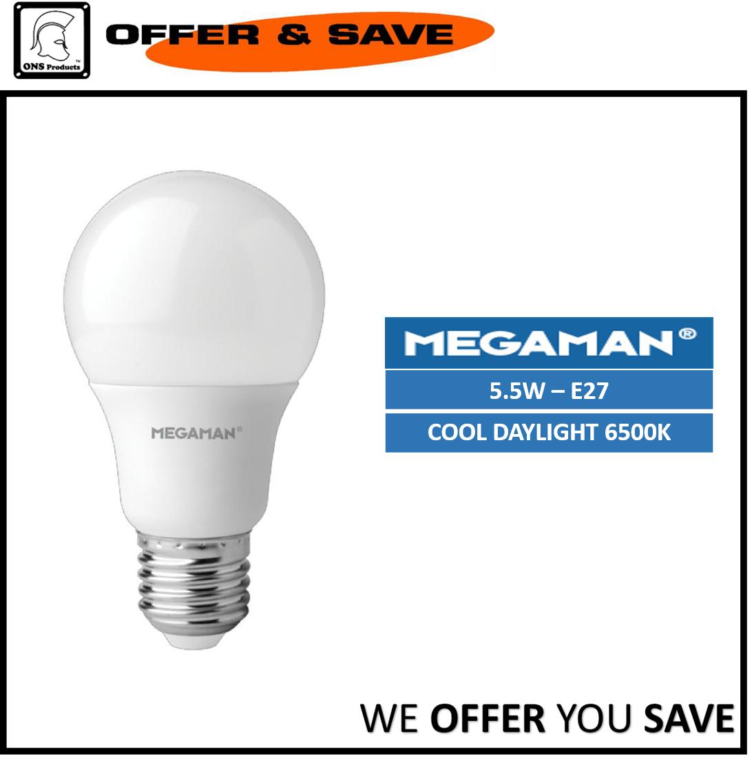 Megaman Classic LED Bulb 5.5W E27 Cool Daylight Singapore