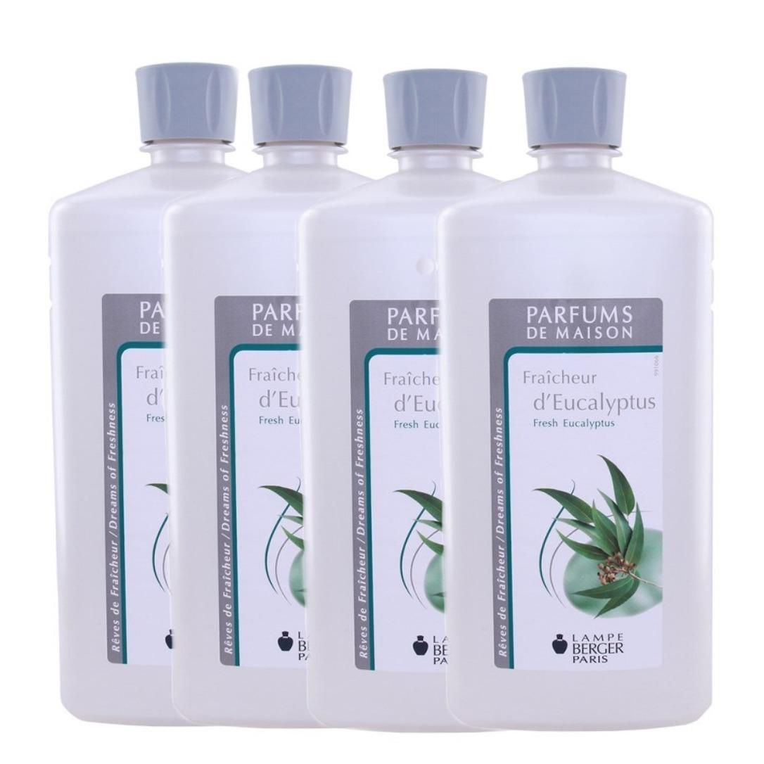 Lampe Berger At Best In Singapore Lampe Berger Fresh Eucalyptus 1l X 4 Bottles