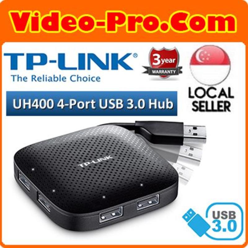 TP-Link UH400 USB 3.0 4-Port Portable Hub - 4x USB 3.0 Ports