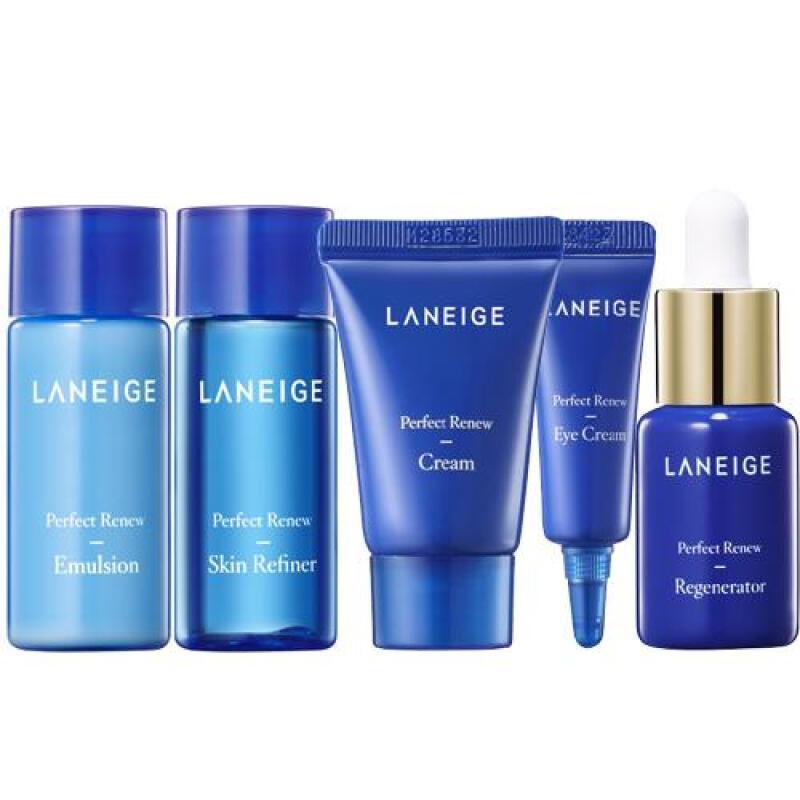 Buy Laneige Perfect Renew Trial Kit (5 items) w/box Singapore