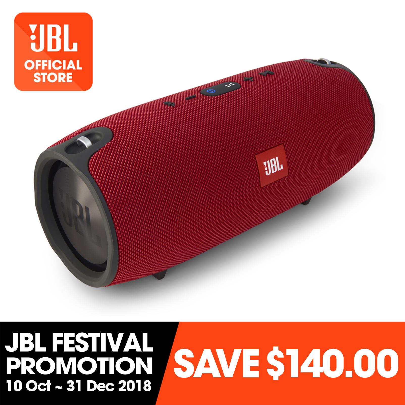 jbl xtreme splashproof portable bluetooth speaker