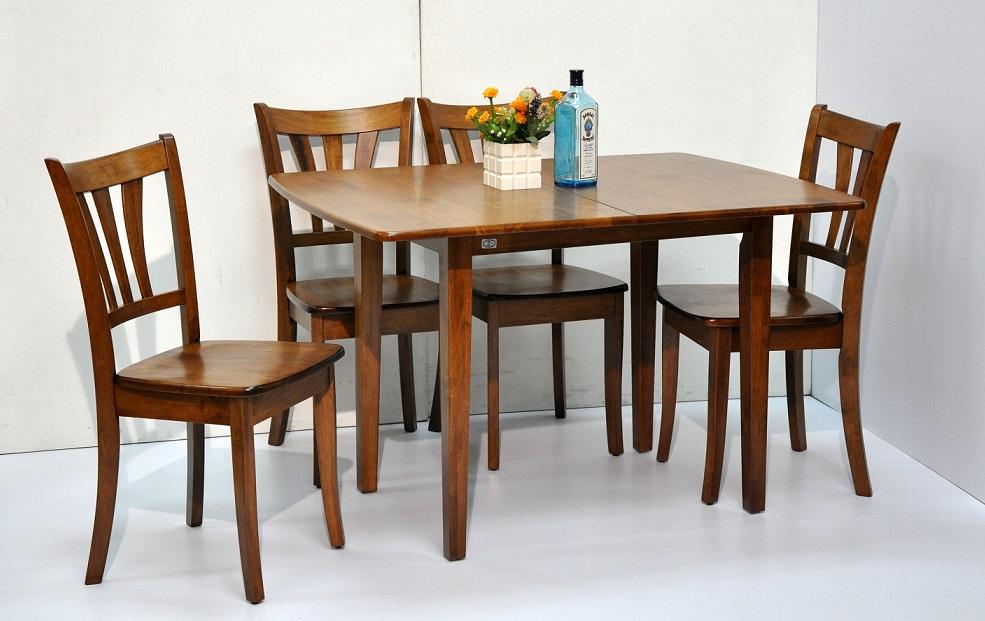 Pancy Extendable Dining Table Set with 4 chairs