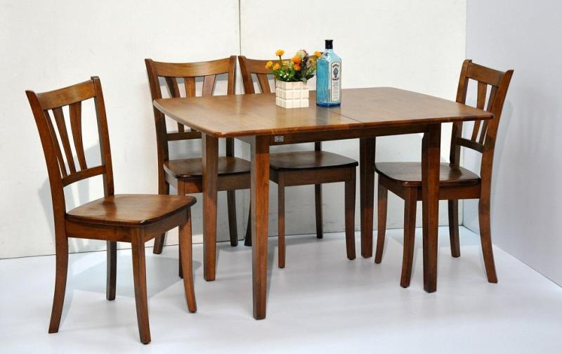Pancy Extendable Dining Table Set with 4 chairs