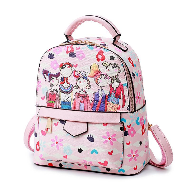 Korean Style Childrens Bag Girls Backpack Big Boy Fashion Princess Cute Tour Package out Little Girl Backpack