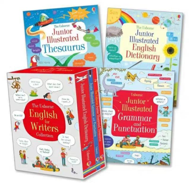 The Usborne English Dictionary Boxset: English for writers collection