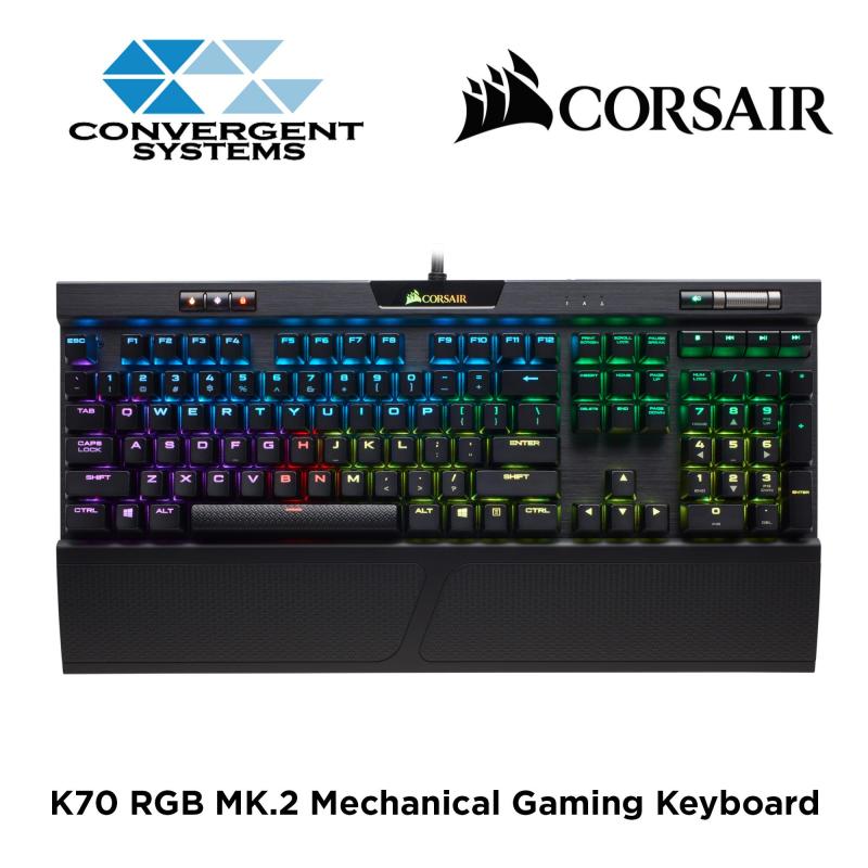 CORSAIR K70 RGB MK.2 RGB Mechanical Gaming Keyboard (Switch: Cherry MX Brown) Singapore