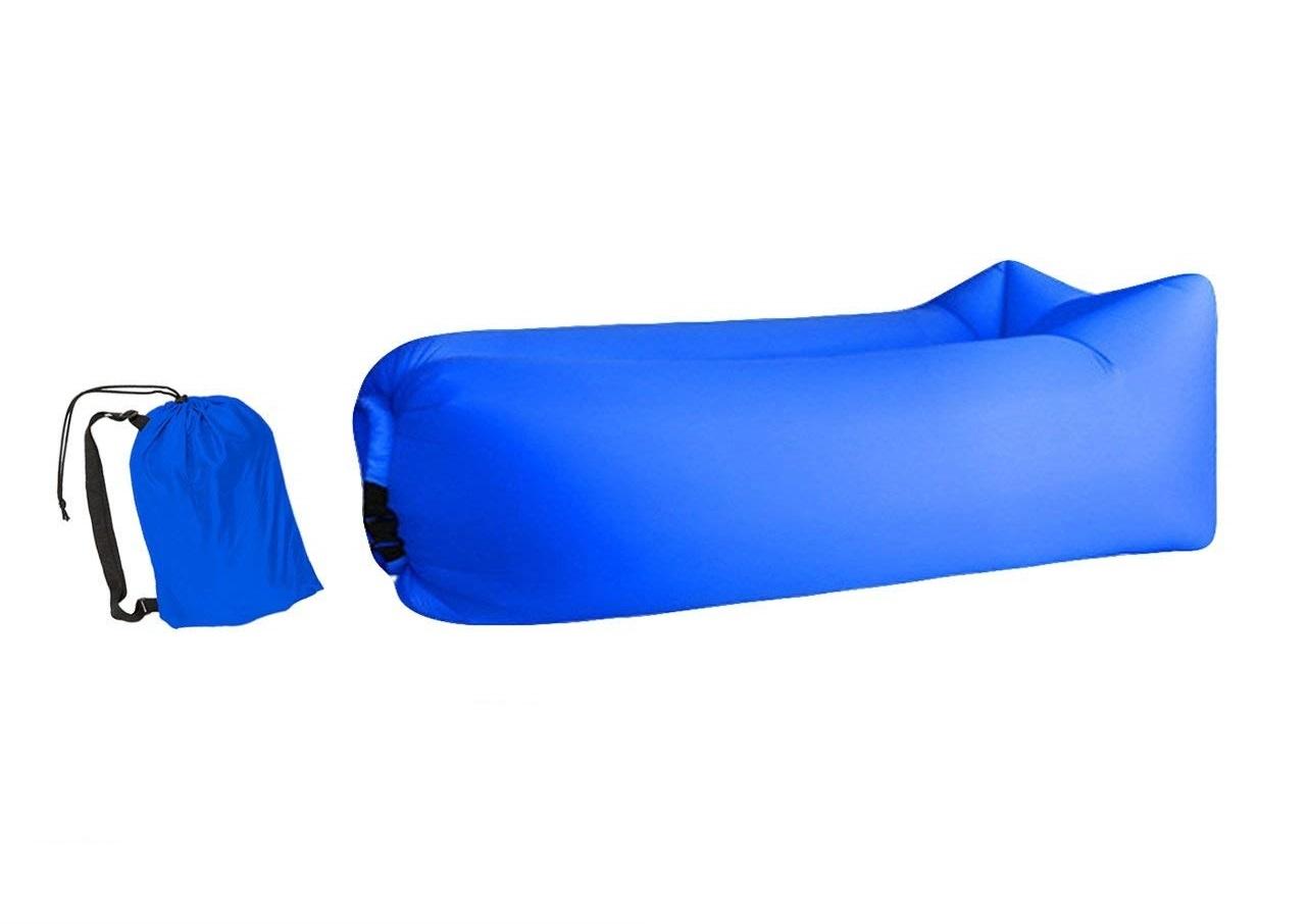 Outdoor Inflatable Lounger/Couch,Portable Blow Up Lounge Chair,Pool Air Hammock,Hangout Lazy Sofa Sleeping Bag Beach Bed Picnic Bring Out Sports And Outdoor Fun