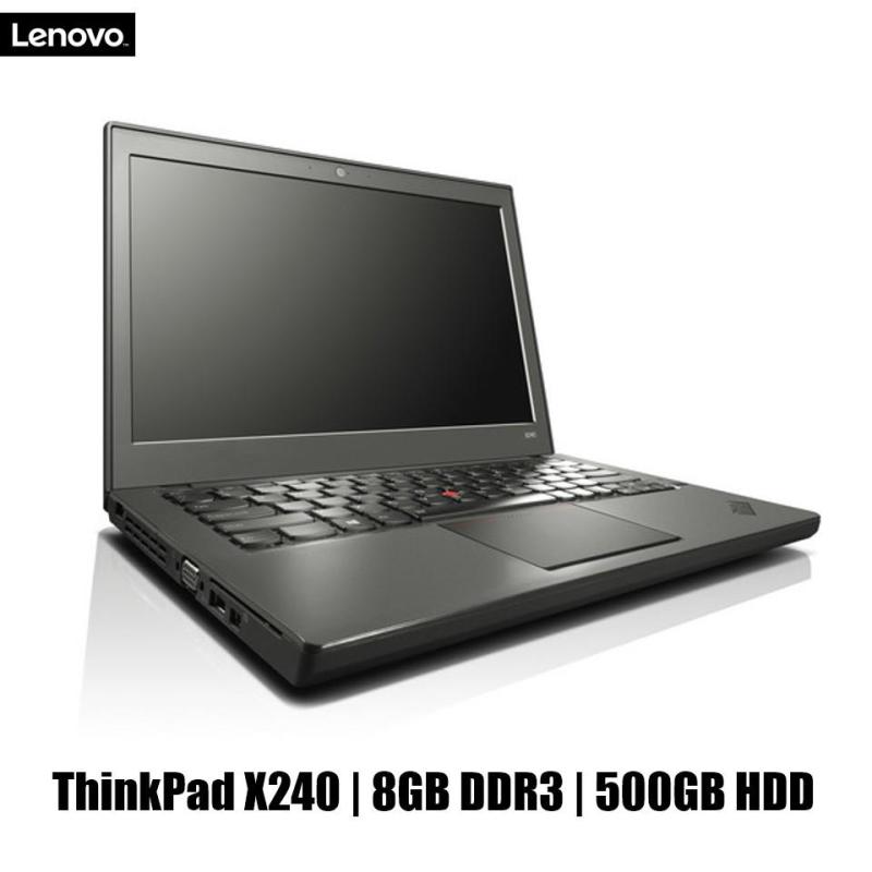 Refurbished Lenovo ThinkPad X240 12.5in LED Business Ultrabook intel i5 4th Gen i5-4200U@1.6Ghz 8GB RAM 500GB HDD Win 10 Pro