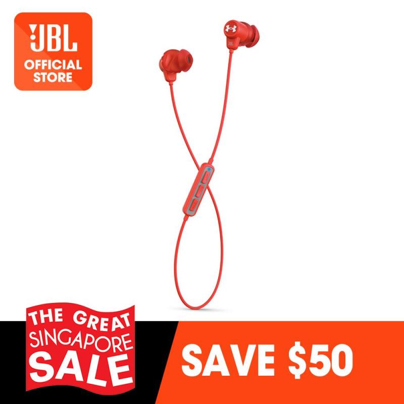 JBL Under Armour Sport Wireless in-ear headphones (red) #GSS Promo Singapore
