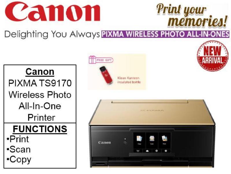 Canon PIXMA TS9170 ** Free Klean Kanteen Insulated Bottle Worth $56 Till 4 Nov 2018 Wireless Photo All-In-One TS 9170 Singapore