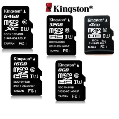 [SG Seller] Kingston-4GB/8GB/16GB/32GB/64GB-Micro-SD-SDHC-Memory-Card-Flash-TF-Class-10-80MB-s-Ultra-UHS-1