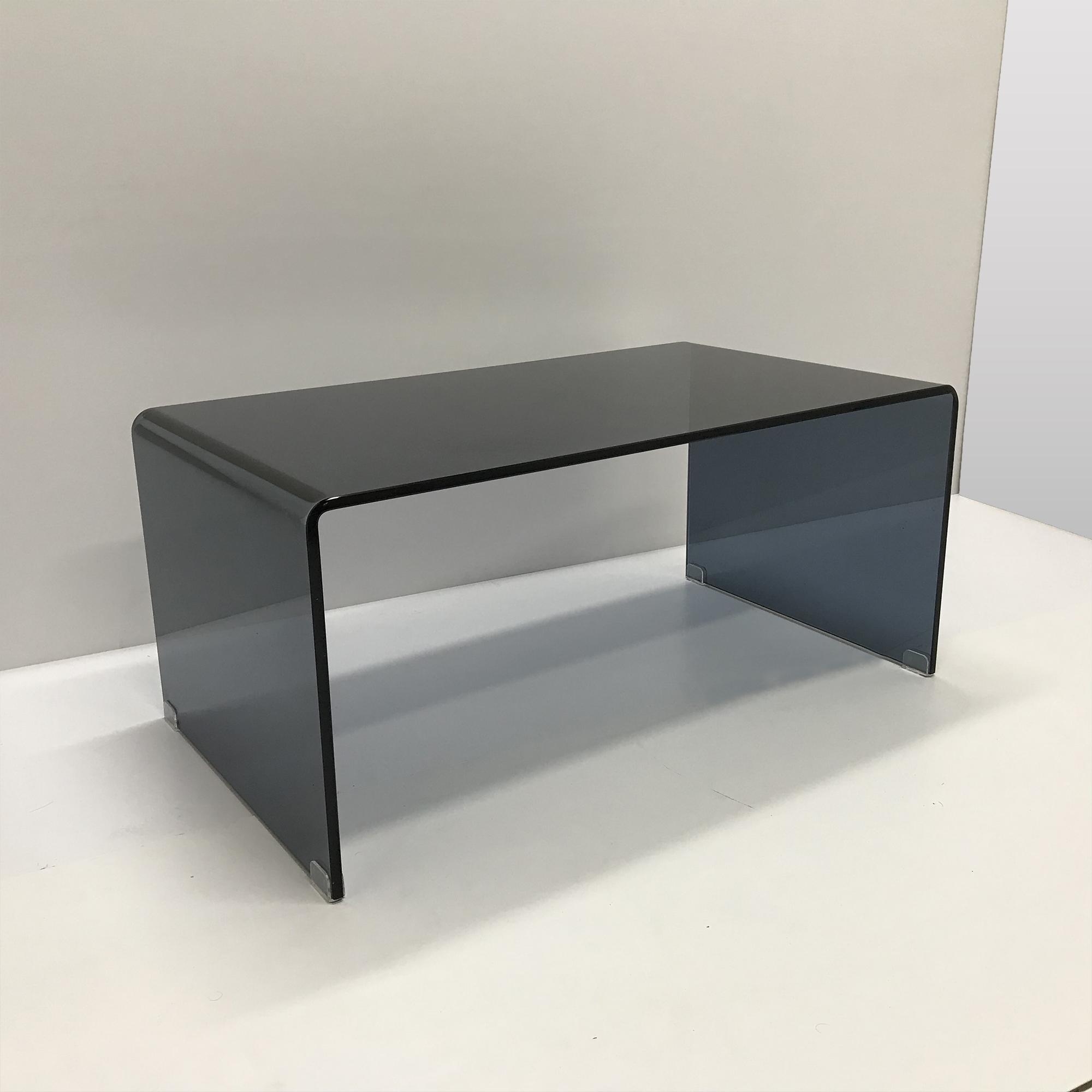 Minimalist Black Tinted Coffee Table