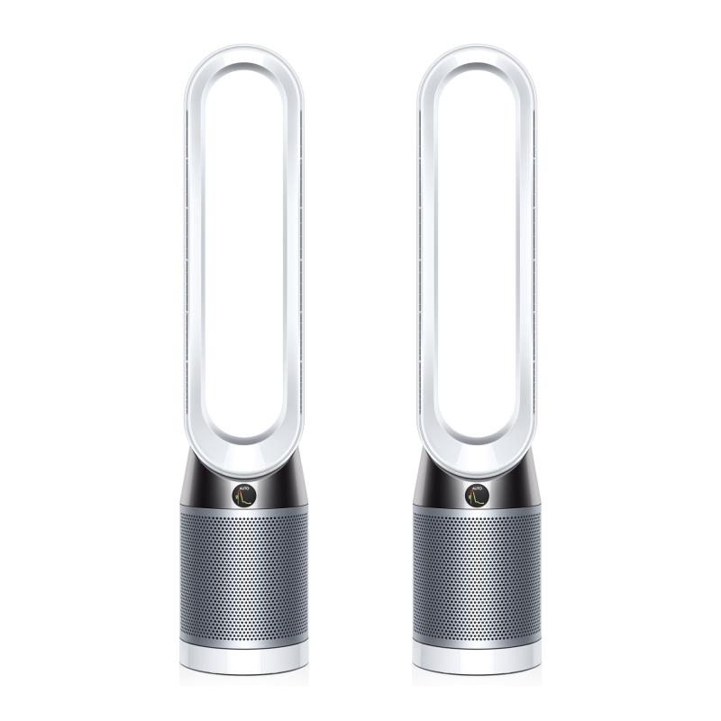 Dyson Pure Cool™ Purifying Tower Fan TP04 White/Silver Bundle of 2 Singapore