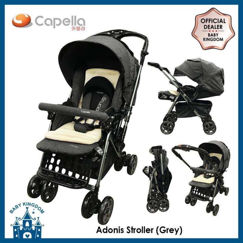 Capella - Adonis-T Stroller 2018 (Grey/ Wine) Singapore