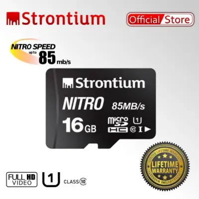 STRONTIUM NITRO Q series 16GB 566X (85MB/S) - CARD ONLY
