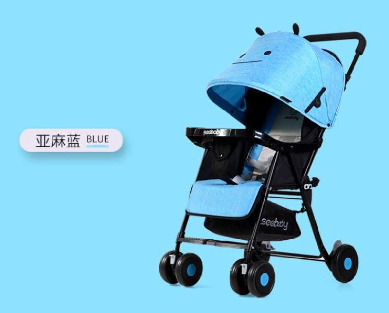 Seebaby QQ3 Lightweight Stroller (blue Little Bee) Singapore
