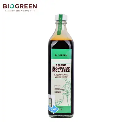 Biogreen Organic Blackstrap Molasses 1kg