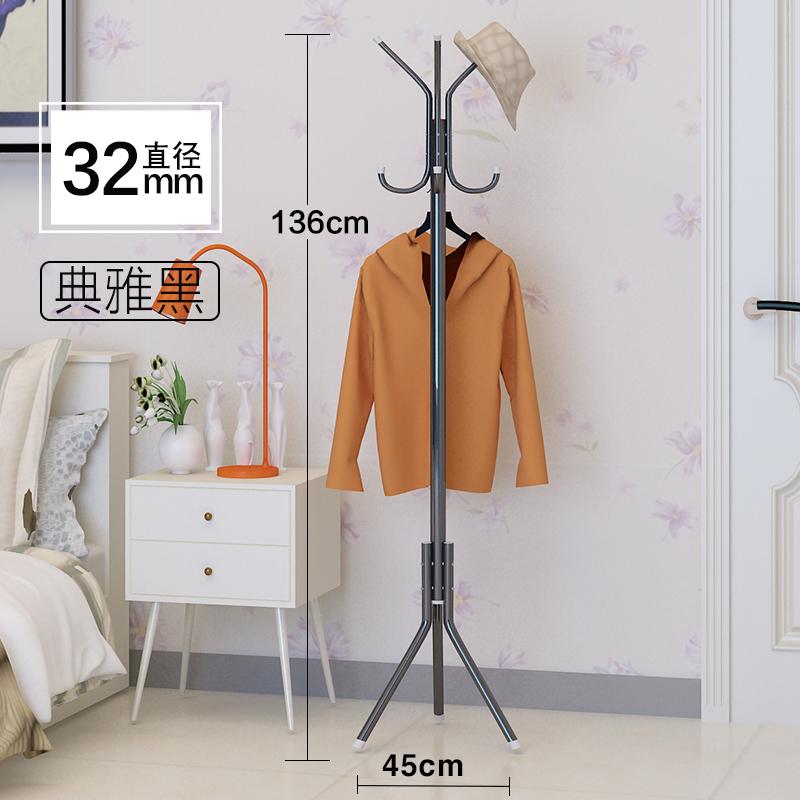 Floor-to-ceiling bedroom home economy module coat rack