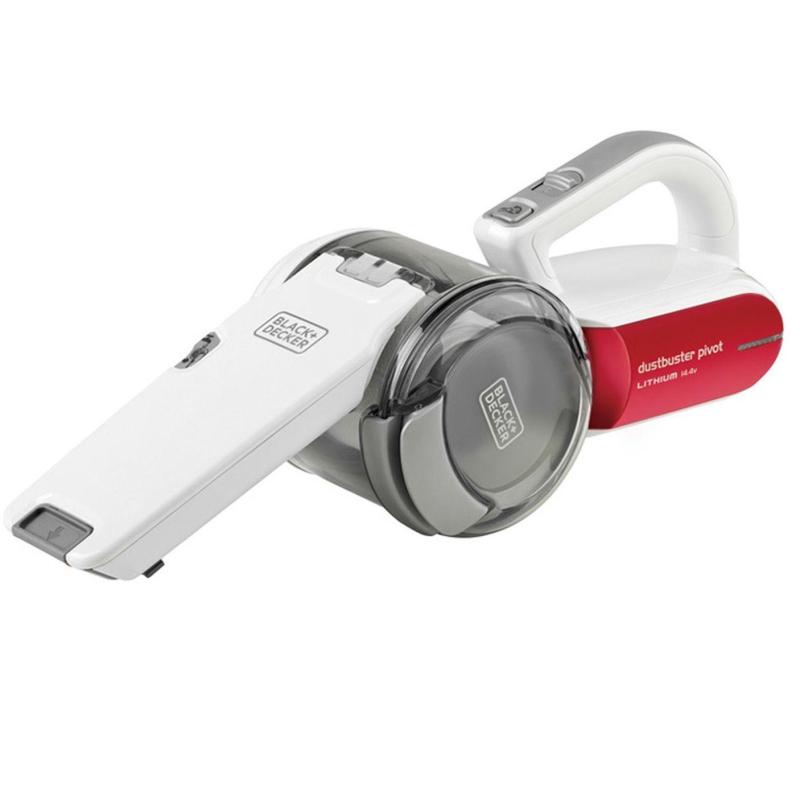 Black and Decker 14.4V Li-ion PIVOT Dustbuster Vacuum with Extension PV1420LR-B1 (Red) + Dustbuster Extension Kit PVA03-B1 (PV1420LR) Singapore