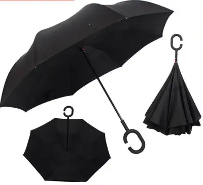 Reverse Umbrella Inverted Umbrella Double Layer C-Handle