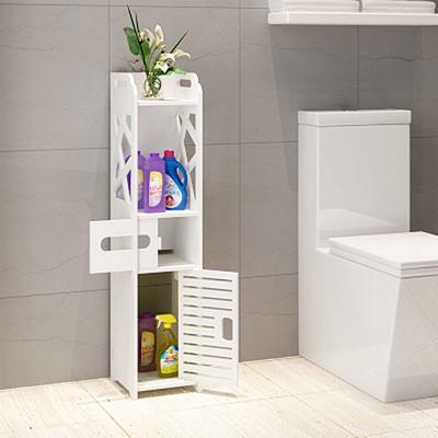 Bathroom Storage Cabinet Organizer Size 200x150x800 mm - Free Standing Bedroom Closet Shelves Shelf Rack