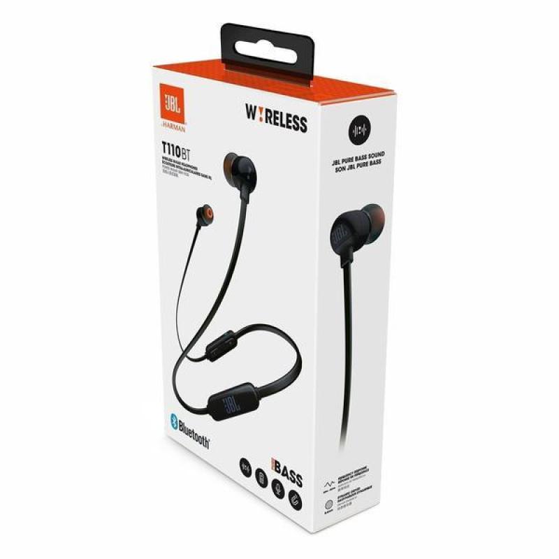 ***PROMO*** JBL T110BT Wireless In-Ear Headphones (BLACK) **FREE JBL Headphones Charging Case worth $49.90**  with Local Seller Warranty Singapore