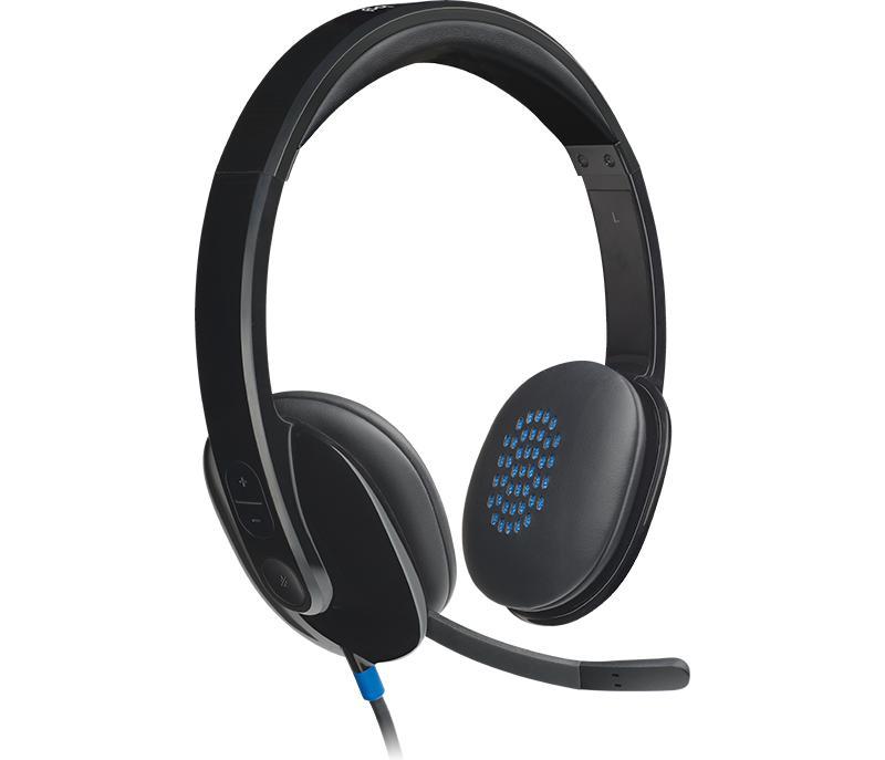 Logitech H540 USB COMPUTER HEADSET With High-Definition sound and on-ear controls Singapore