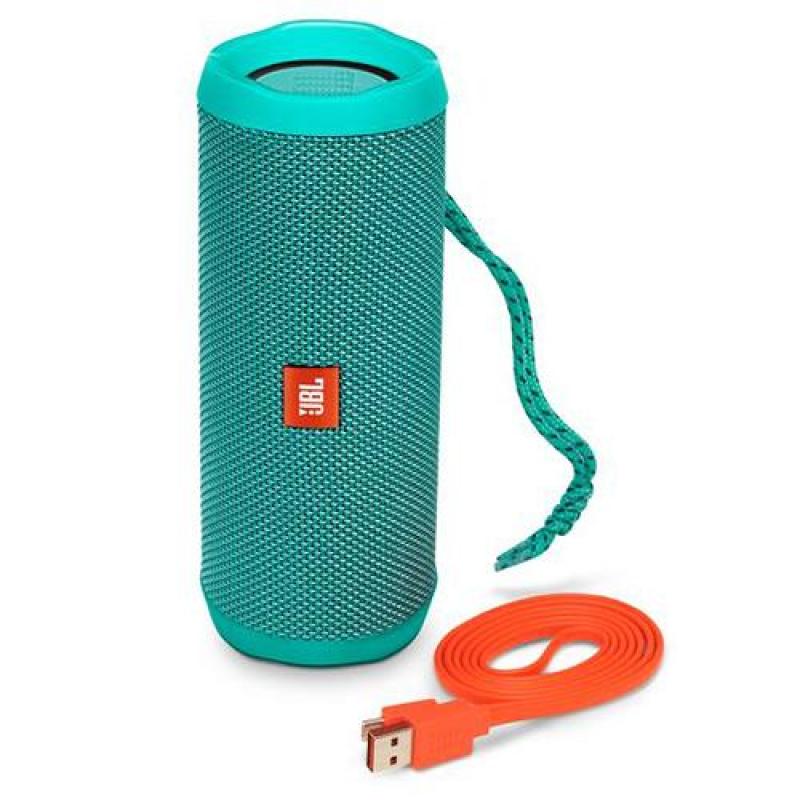 JBL Flip 4 (1 year warranty) Waterproof Bluetooth Speaker (Teal) Singapore