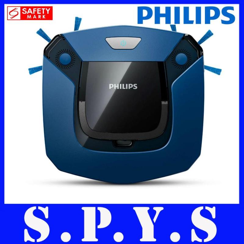 Philips FC8792 Robot Vacuum Cleaner. Ultra Slim 5.8cm. 2 Step Cleaning System. 24 Hours Advance Scheduling. Uses EPA12 Filter. Powerful Rechargeable Battery runs up to 105 mins. Safety Mark. 2 Years Warranty. Singapore