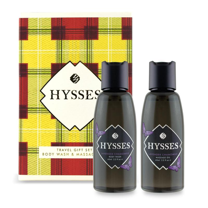 Buy Hysses Body Wash & Massage Oil Travel Gift Set (Lavender Chamomile) Singapore