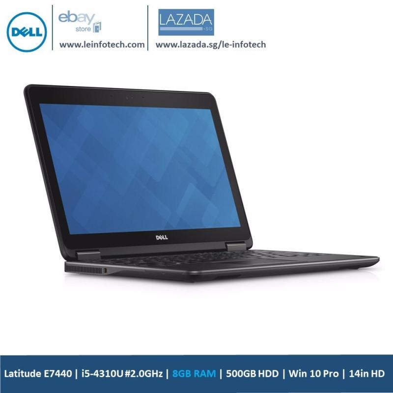DELL Latitude E7440 Notebook 14.1Core i5 4310U#2.00GHz 8GB RAM 500GB HDD Win 10 Pro One Month Warranty Used