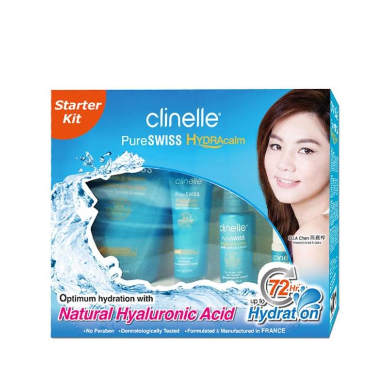 Buy CLINELLE PureSwiss HydraCalm Starter Kit 1s Singapore