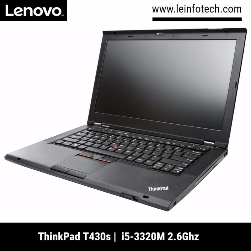 Lenovo ThinkPad T430s 14.1inch LED Business Laptop Core i5-3320M @2.6Ghz 4GB RAM 320GB HDD Win 10 Pro Used