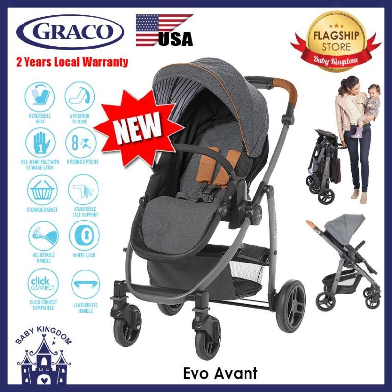 Graco Evo Avant Stroller (Bretton Stripe) Singapore