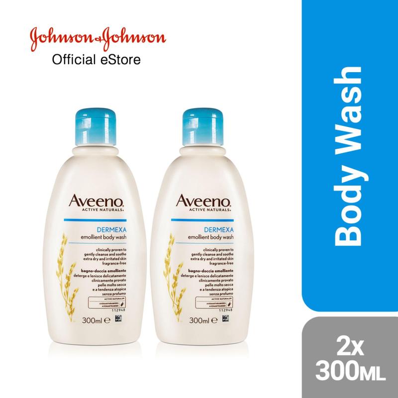 Buy Aveeno Dermexa Body Wash 300ml x 2 Singapore