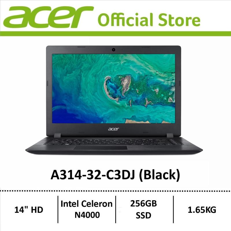 Acer Aspire A314-32-C3DJ (Black) Laptop with 256GB SSD Storage - Online Exclusive