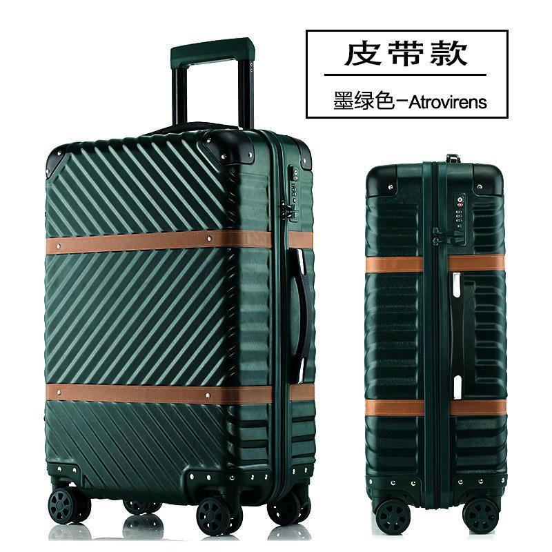 Travel suitcase with lock and wheels