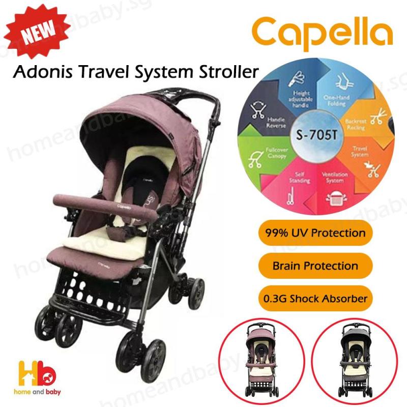 Capella Adonis Travel System Stroller Singapore