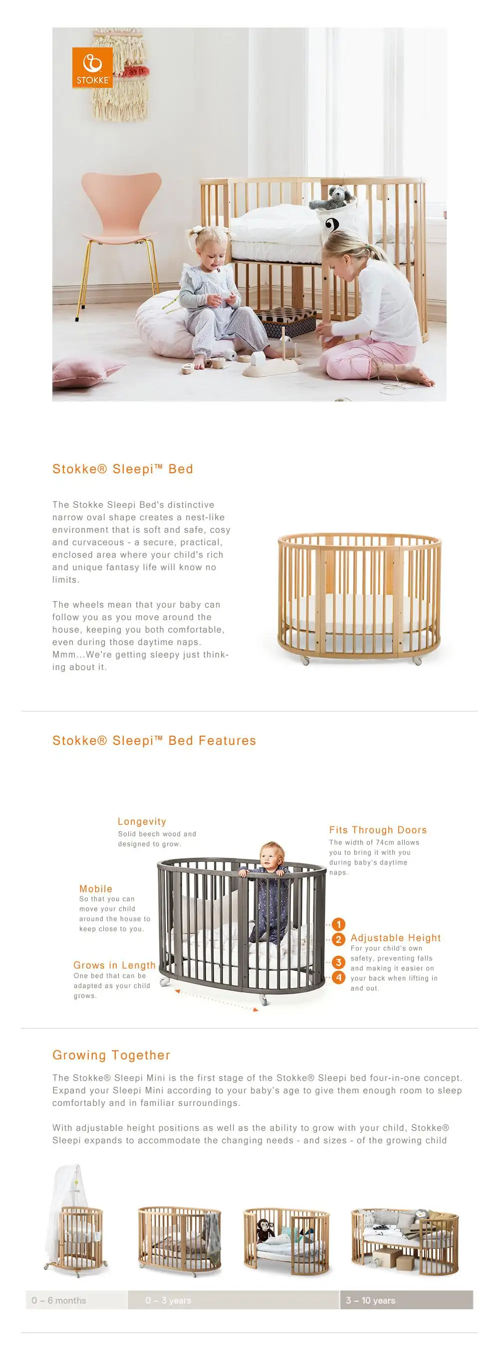 stokke bed price