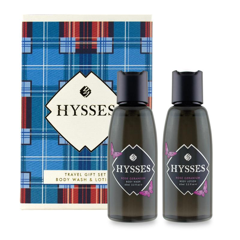 Buy Hysses Body Wash & Lotion Travel Gift Set (Rose Geranium) Singapore